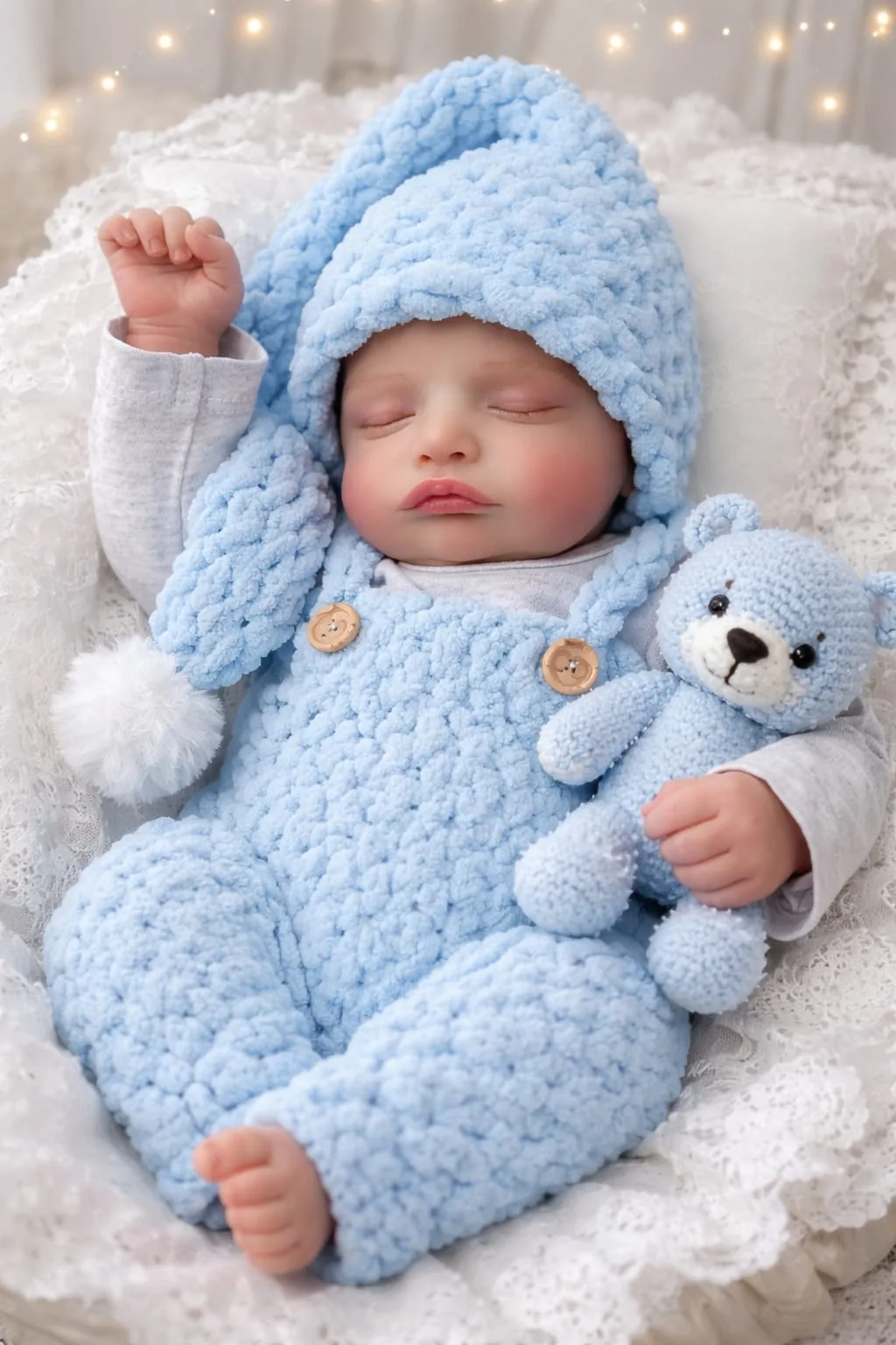 Ukázka úpravy fotografií reborn panenky 106